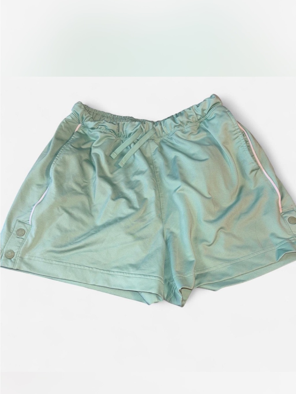 Gymshark- Women’s Mint Green Athletic Drawstring Shorts